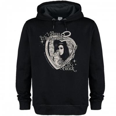 Amy Winehouse Unisex Volwassen Hartvormig Frame Hoodie
