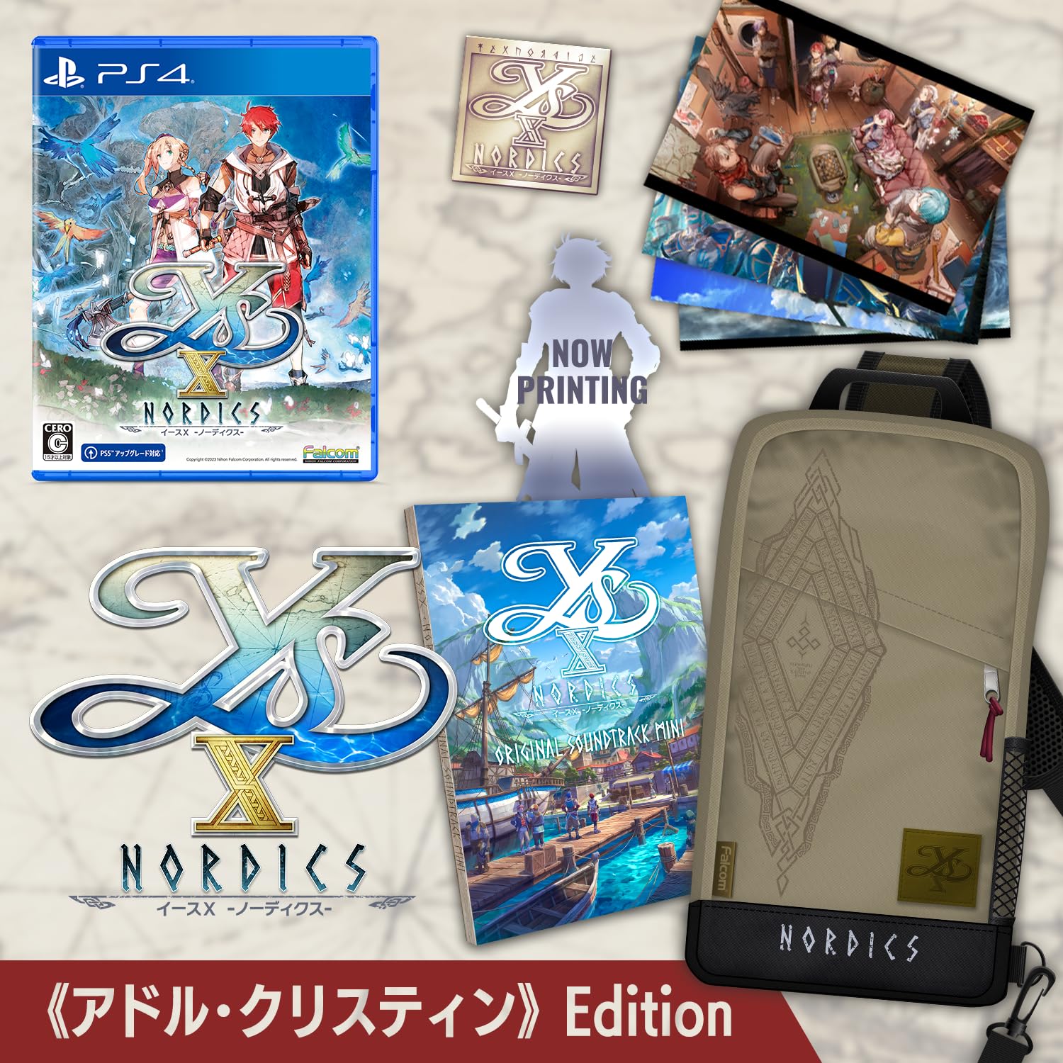 

PS4 version Ys X -NORDICS- Adol Christin Edition