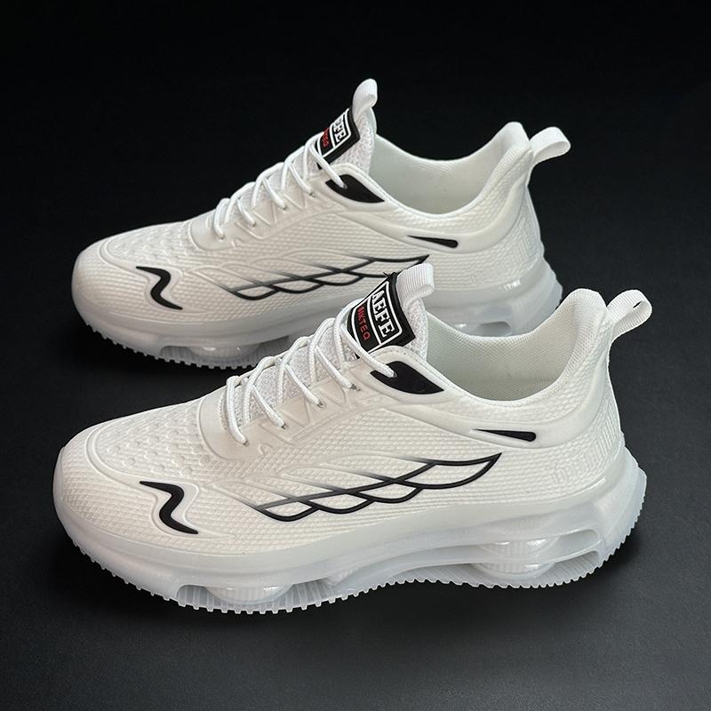 Men's New Sports Shoes Outdoor Breathable Casual Fashion Mesh Breathable Casual Sports Shoes Versatile Thick Sole Comfortable