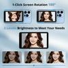 Vlog Selfie Monitor Screen 4k 30fps Bluetooth Remote, Back Camera Monitor Phone For Selfie Vlog Live Stream