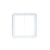 Panasonic Cosmo Series Wide 21 Simple Fireproof Switch Plate for Triple Switch Triple Switch White WTC7326W +