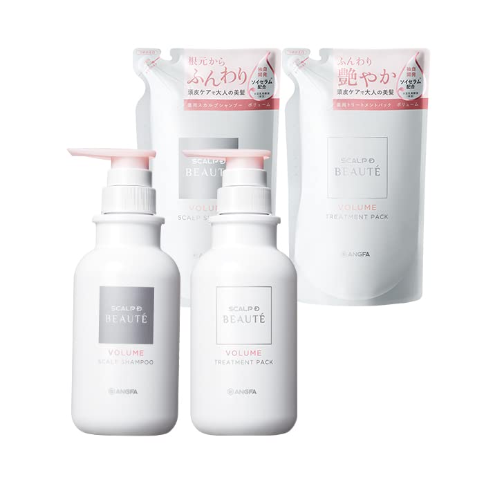 

Scalp D Beaute Volume Set Бутылка Refill Шампунь Лечение для женщин Angfa [Квази-лекарство] & (Лекарства и упаковка) [Аминокислоты/Кожа головы