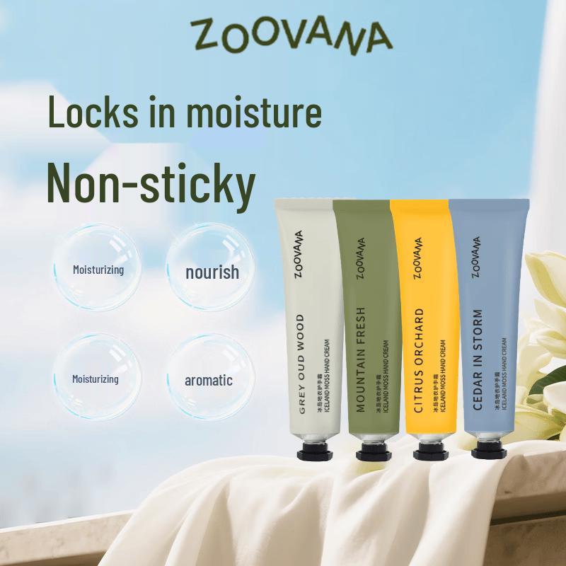 Подарочный набор ароматизированных кремов для рук ZOOVANA