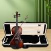 4/4 Violin Travel Case with Convenient Carry Strap Violin Accessories Storage Box Oxford Cloth Texture Instrument Case