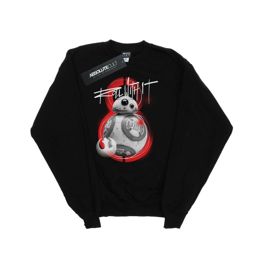 STAR WARS Jungen The Last Jedi BB-8 Roll With It Sweatshirt