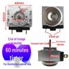 Timer per pentola a pressione elettrica e friggitrice ad aria con campanello, 60/90/120 Min, Interruttore temporizzatore a semicerchio/asse a croce