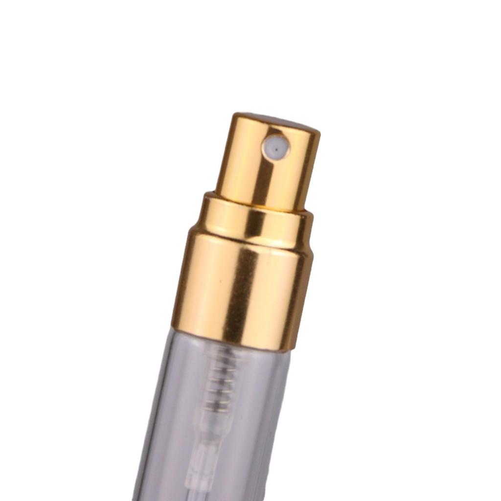 Mini Glass Perfume Spray Bottle Set - Includes 2ml Decant, 5ml Trial Size, Nozzle Control