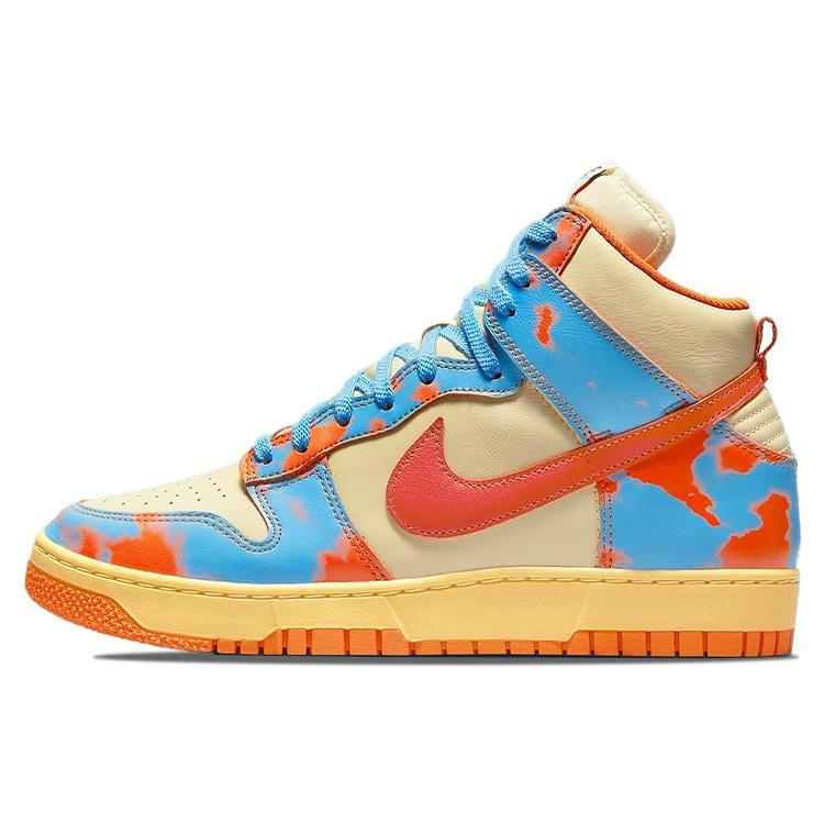 Nike Dunk High 1985  Orange Acid Wash  Men s DD9404-800 EU 36.5