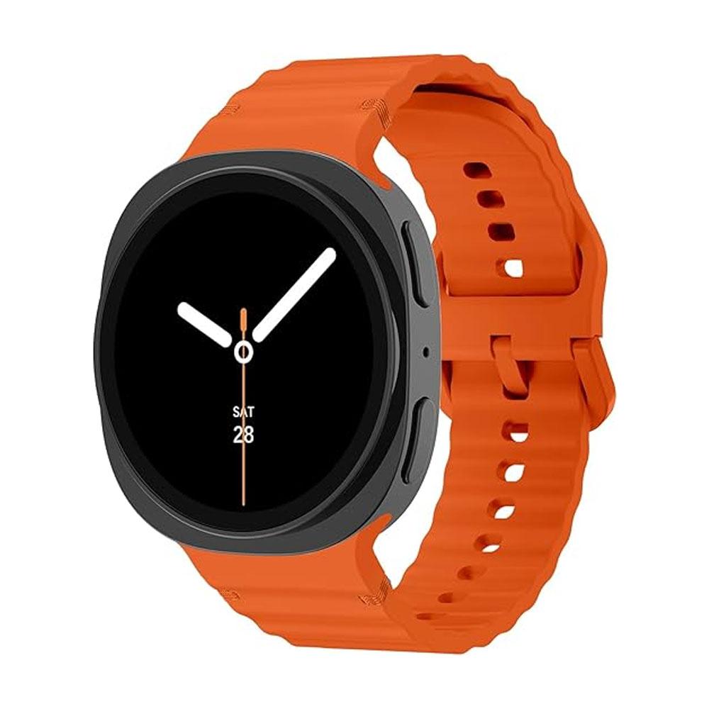 Straps for Samsung Galaxy watch 8 44mm 40mm 2 Pcs Belt Silicone Sport Wrist Bracelet Correa Galaxy watch 8 classic 46mm Bands