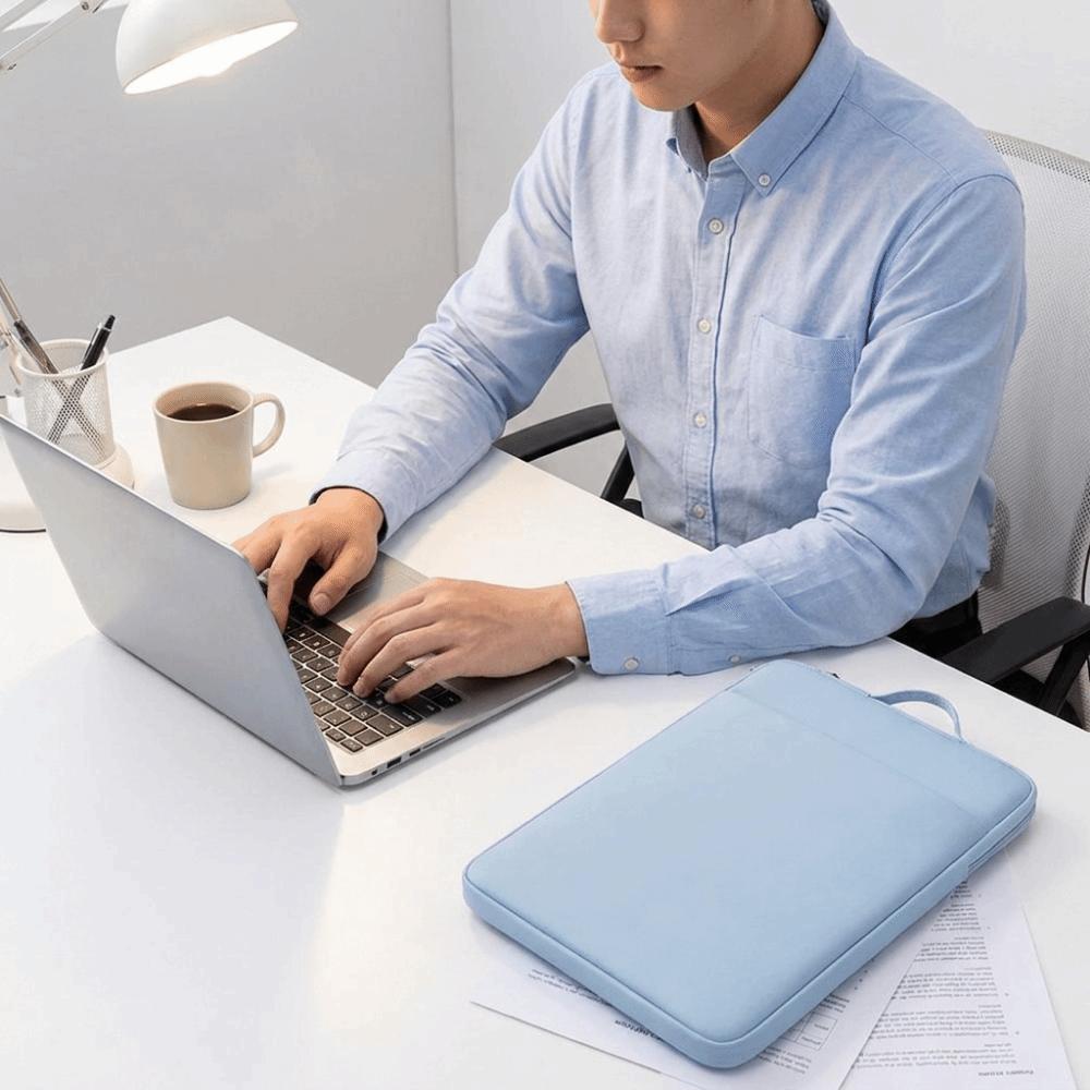 Fashion PU Tablet Bag Sleeve Shockproof 11-15.6 Inch Tablet Cases Protective Cover Waterproof Notebook Sleeve Travel Use