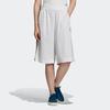 Adidas Originals Three Stripes Drawstring Sports Shorts Women Shorts White DU7262
