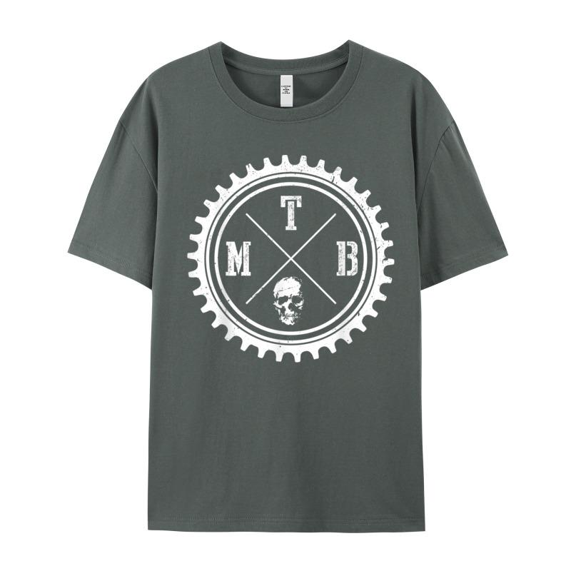 Mtb Mountain Bike Downhill Biking Tops Tees Cute Crewneck Printed On Short Sleeve Premium Cotton Unisexs Tshirt Group Teeshirts