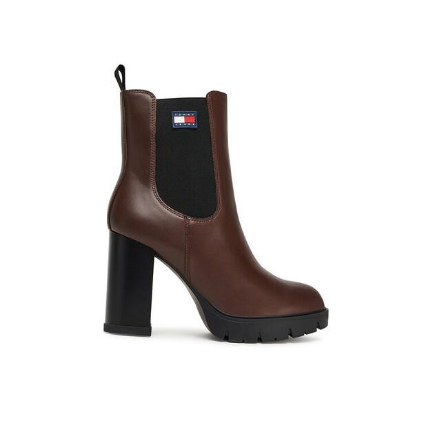 Ankle Boots Tommy Jeans Tjw EN0EN02831 Brown