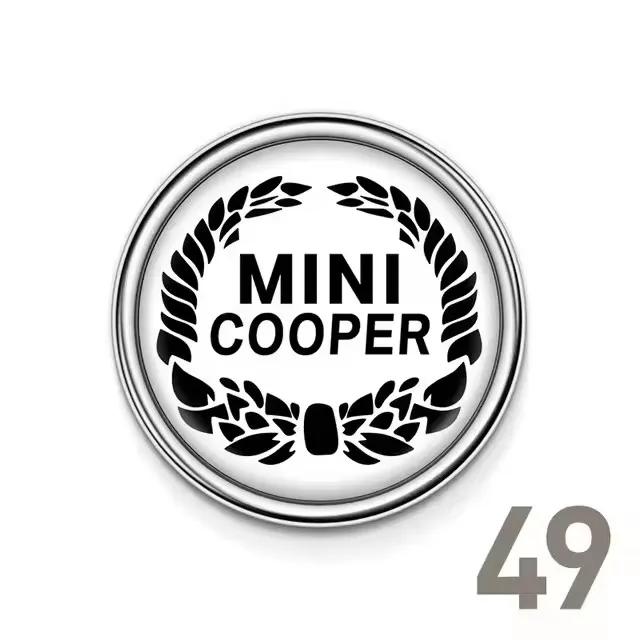 6CM Metal Car Side Rear Sticker Window Badge for MINI COOPER JCW F56 F60 R60 R61 F60 Cooper S Countryman Paceman Decoration Dymfu11