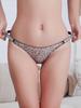 Spicy Rhinestone Low-Rise T-Back Panties for Women - European & American Style