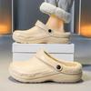 Scarpe da Giardino da Donna da Esterno Impermeabili Zoccoli Ciabatte in Peluche Pelliccia Multiuso Scarpe da Casa da Interno Antiscivolo Ciabatte Calde
