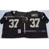 Retro Oakland Raiders Rugby Jersey Mens Embroidered NFL Style Sportswear Fan Apparel Size S-XXXL