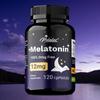 Pslalae Melatonin-Kapseln, die 12 mg Melatonin enthalten, unterstützen den nächtlichen Komfort und einen gesunden Schlaf.