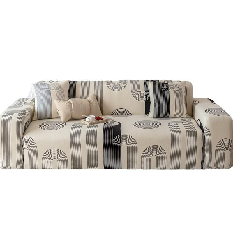 All-in-One Allzweck-Sofabezug Ganzjahres-Universal Anti-Kratzer-Katze Gerade Reihe Dreisitzer Ledersofa-Bezug Bezugsstoff