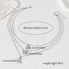 European & American Star Moon Zircon Pendant Necklace: Women's Three-Layer Clavicle Chain with Large Main Stone & Simple Design