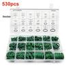 Green Nitrile O-ring for Car AC Compressors - High Temp Resistant Sealing Ring, 530/270PC