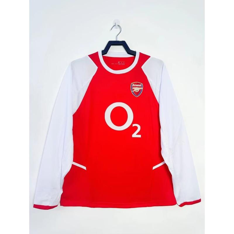 Camiseta retro de manga larga Camiseta de fútbol Real Madrid Manchester United Inglaterra Arsenal Portugal Inter de Milán AC camiseta réplica
