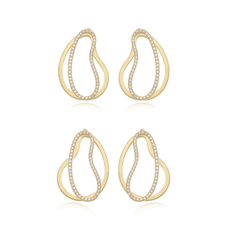 YENA BY YENA Melias Earrings CZ E106