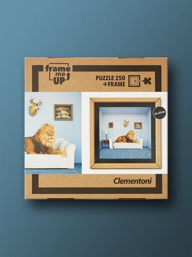 Дом льва 250 деталей Рамка Пазл Clementoni