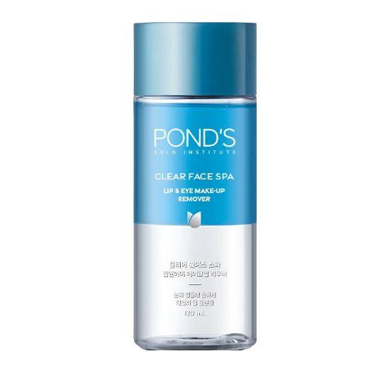 POND’S Clear Face Spa Lip & Eye Makeup Remover Gentle Waterproof Makeup Remover Korean Skin Care 120ml