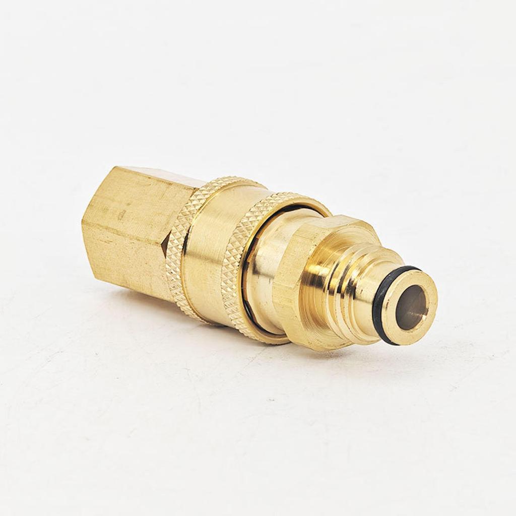 Pressure Washer Adapter Sturdy Professional Copper Replacement Premium Leakproof Pressure Washer Parts Coupler Quick Connect Kit