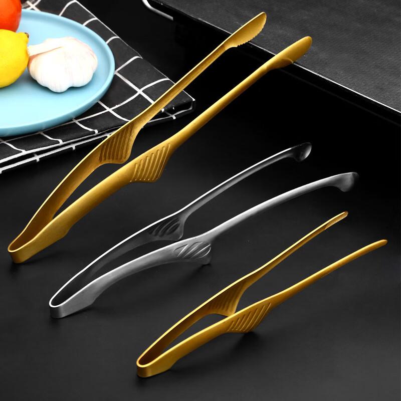 Wutuo 304 Stainless Steel BBQ and Food Tongs