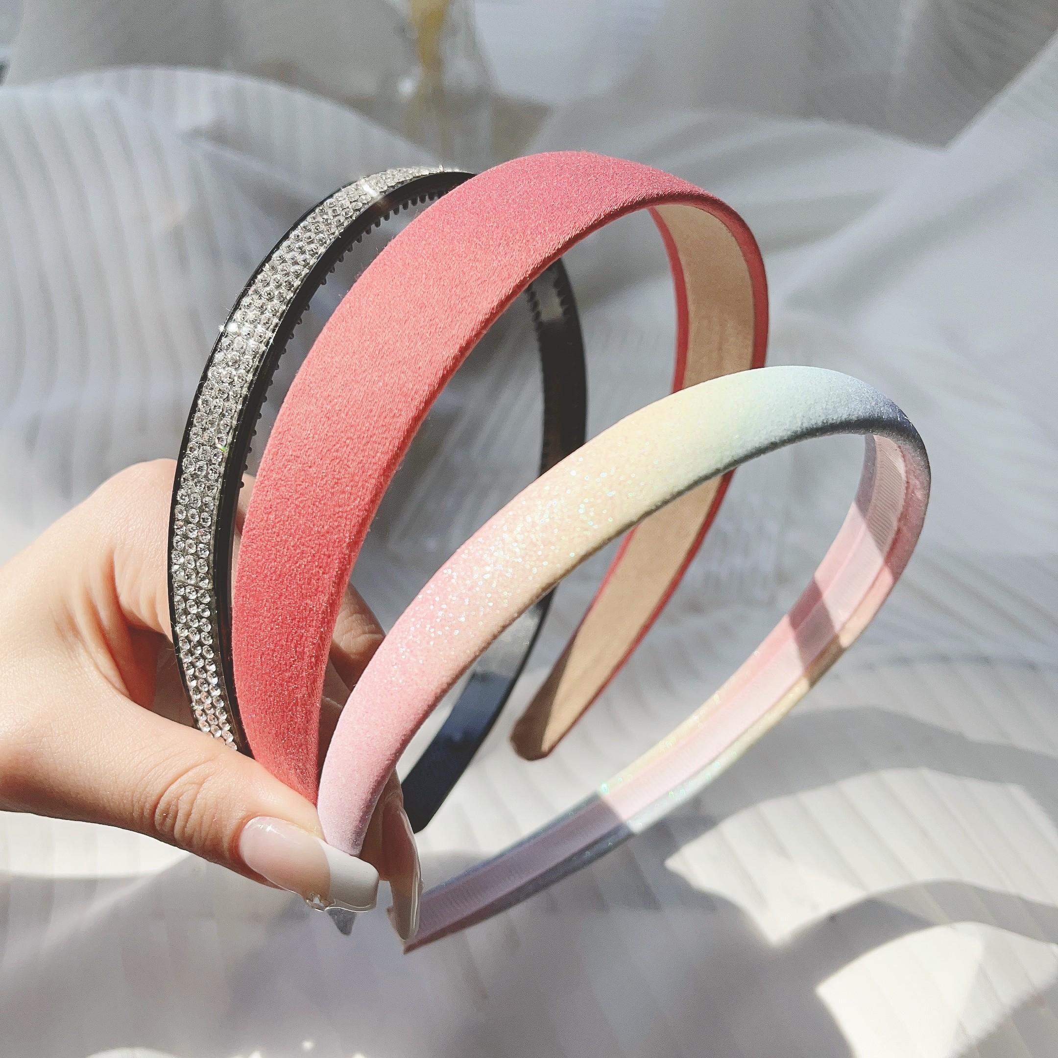 

3 шт./компл. Модные женские тканевые резинки для волос, головной убор, повязка на голову, резинка для волос для девочек, обруч для волос, женские аксессуары для волос, головной убор