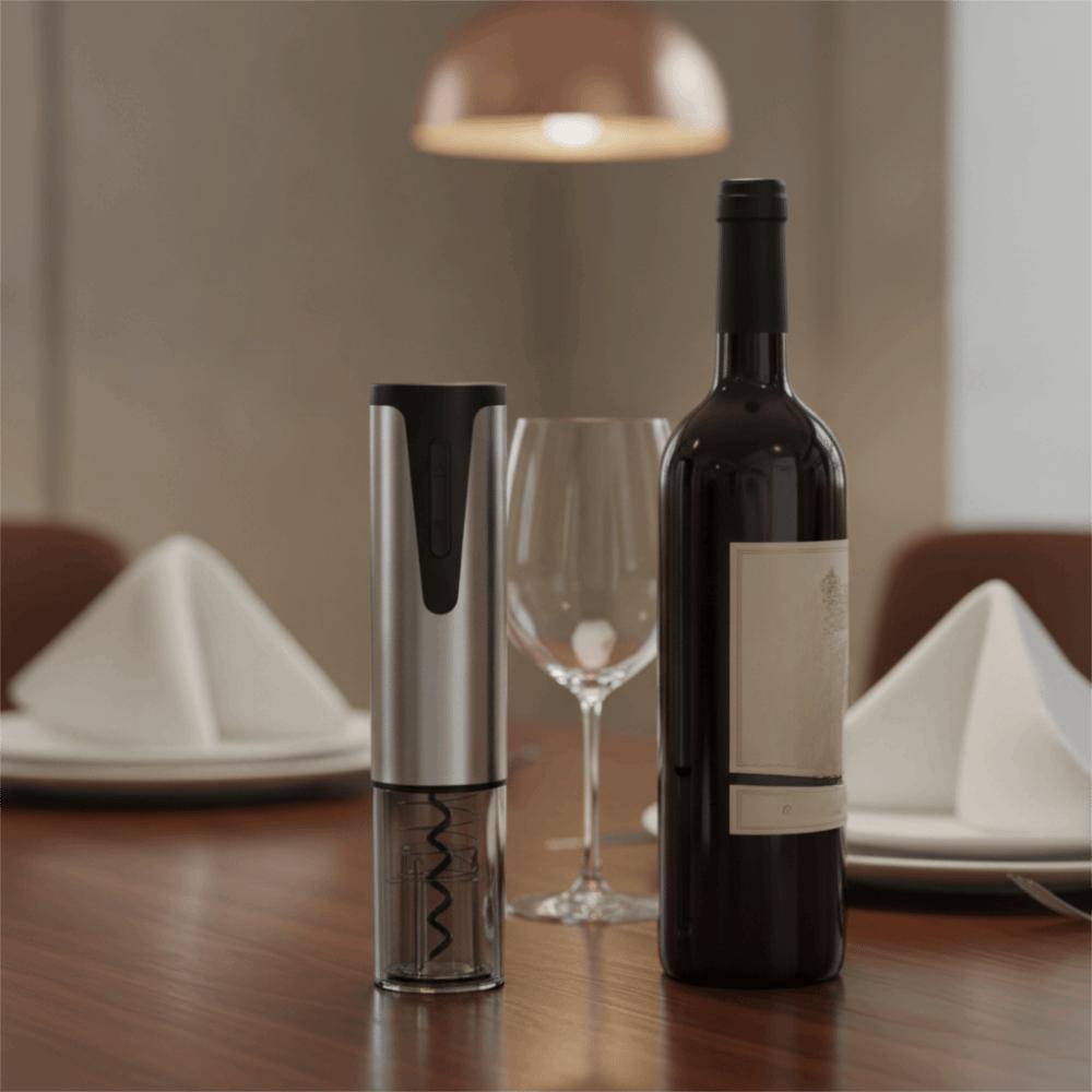 Rechargeable Electric Wine Bottle Opener Long Battery Life Cork Screwer  Party