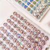 25Pcs 1750 Stickers MINI Cute emoji Cube Transparent Stickers PET DIY Scrapbooking Decor Sticker Phone Decal Journaling