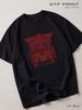 Black T-shirt Keygen Church, Metal Back In