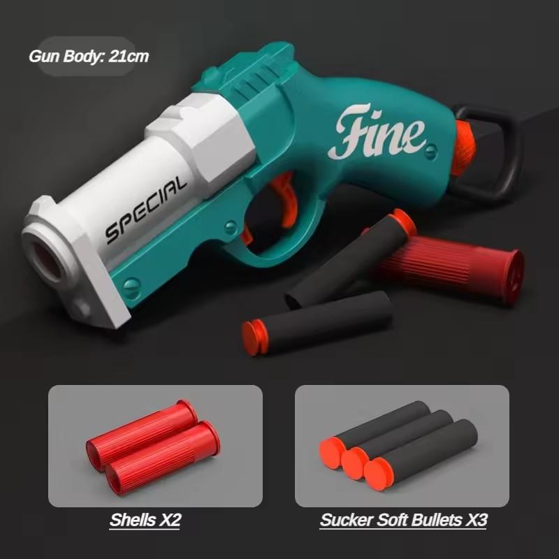 

Mini S686 Soft Bullet Blaster Toy Gun for Children Airsoft Foam Bullet Launcher CS Outdoor Weapon