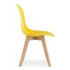 Kito Chair Yellow / Natural Legs X 3