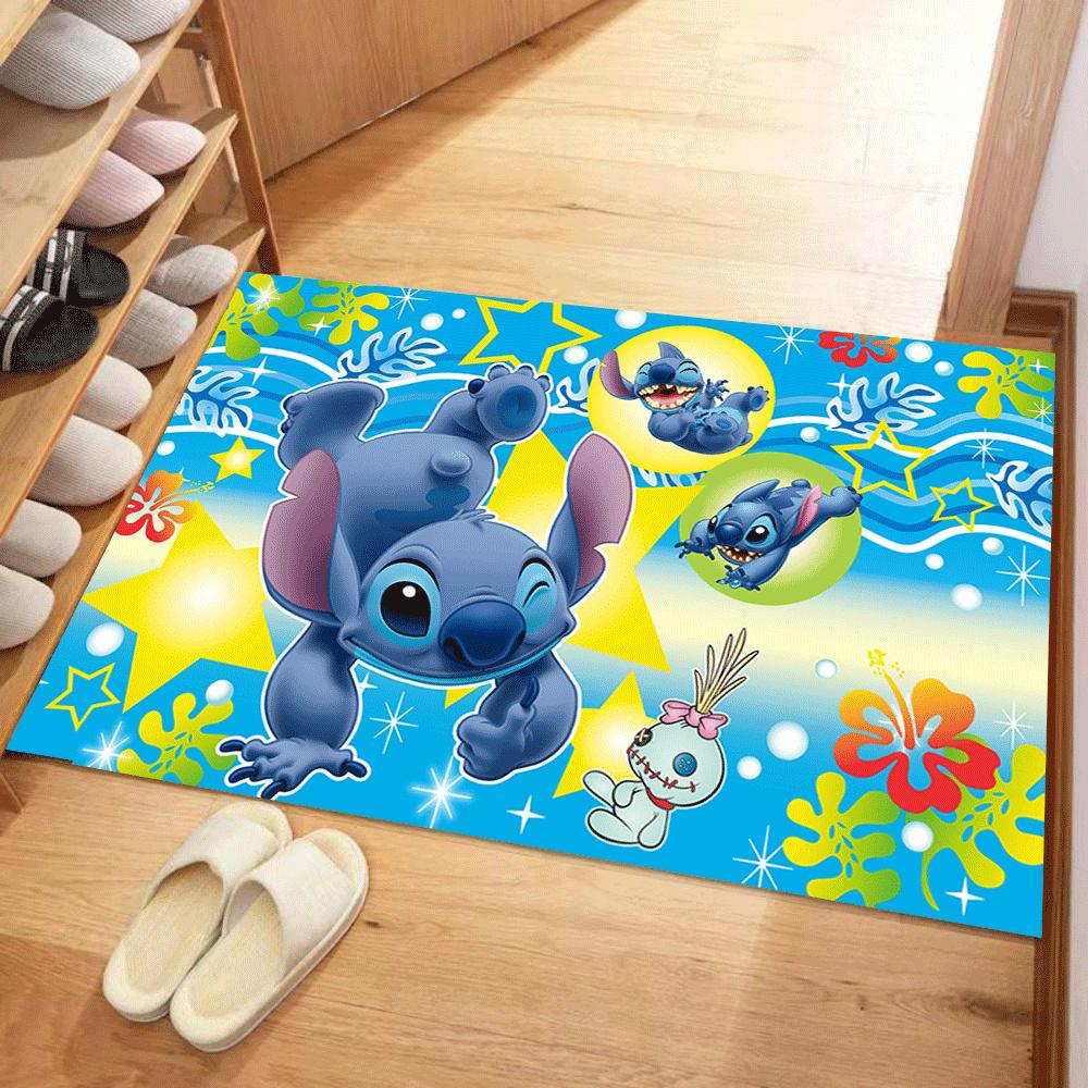 

1pc Lilo-and-Stitch-(11)_01 Carpet Area Rug, Bedroom, and Playroom - Durable, Stain-Resistant, and Easy To Clean, Living Room, Laundry Room, 60cm by 90cm