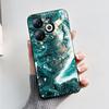 Case For Infinix Smart 8 Back Cover Black Silicon Soft TPU Marble Cover For Infinix Smart 8 X6525 Funda Smart8 Phone Cases Coque