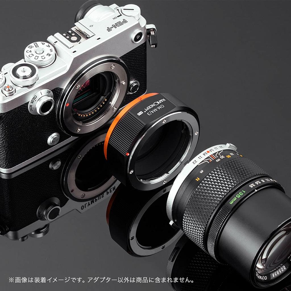 Concept Lens Mount Adapter OM mount lens Micro Four Thirds mount K&F KF-OMM43.P (Olympus conversion)
