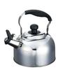 Pearl Metal Waco Trading Rejoy Plus Stainless Steel 205 X 165 X Whistling IH Compatible HB-7348 Kettle, Silver, 200mm, Function, 1.6L,