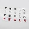 Car Logo Sticker Trunk Label Decals Decoration Accessories For Tesla Model 3 Model S X Y Cybertruck Roadster SpaceX