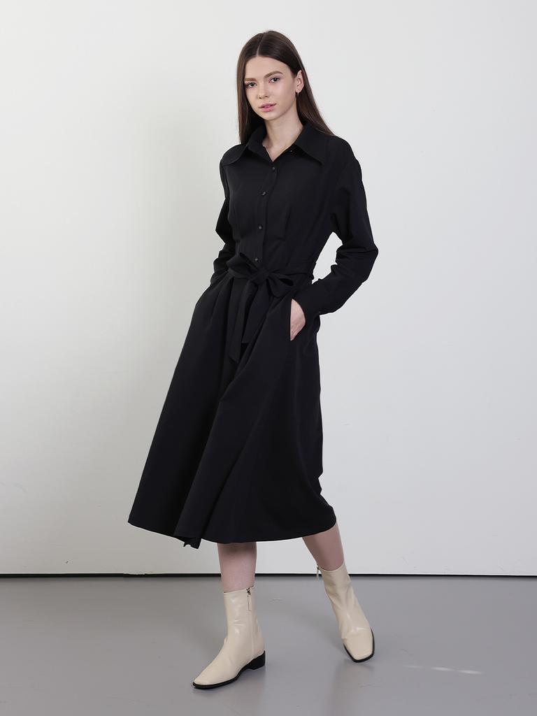 Leobeucham [Kate Belt Dress_Black] Kate Belt Dress_Black