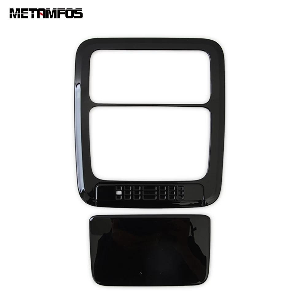 

For Toyota Voxy Noah R80 2014-2016 2017 2018 Roof Front Reading Light Lamp Cover Trim Sticker Interior Accessories Car Styling Black Baking Varnish