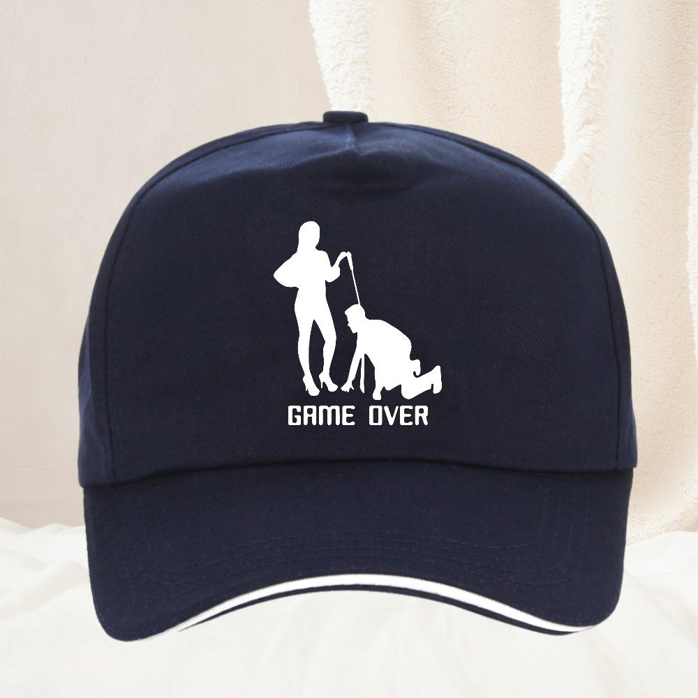 Groom Crew Game Over Hat Guys Bachelor Party Video Gamer Over Bride Groom Baseball Cap Adjustable Unisex Snapback Hats