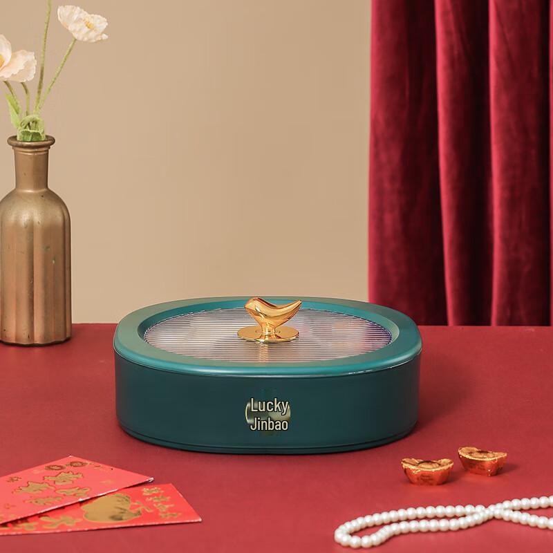 Festive Chinese Candy and Fruit Serving Tray