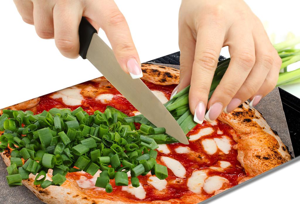 SZKLANA DESKA DO KROJENIA 40x52 Pizza