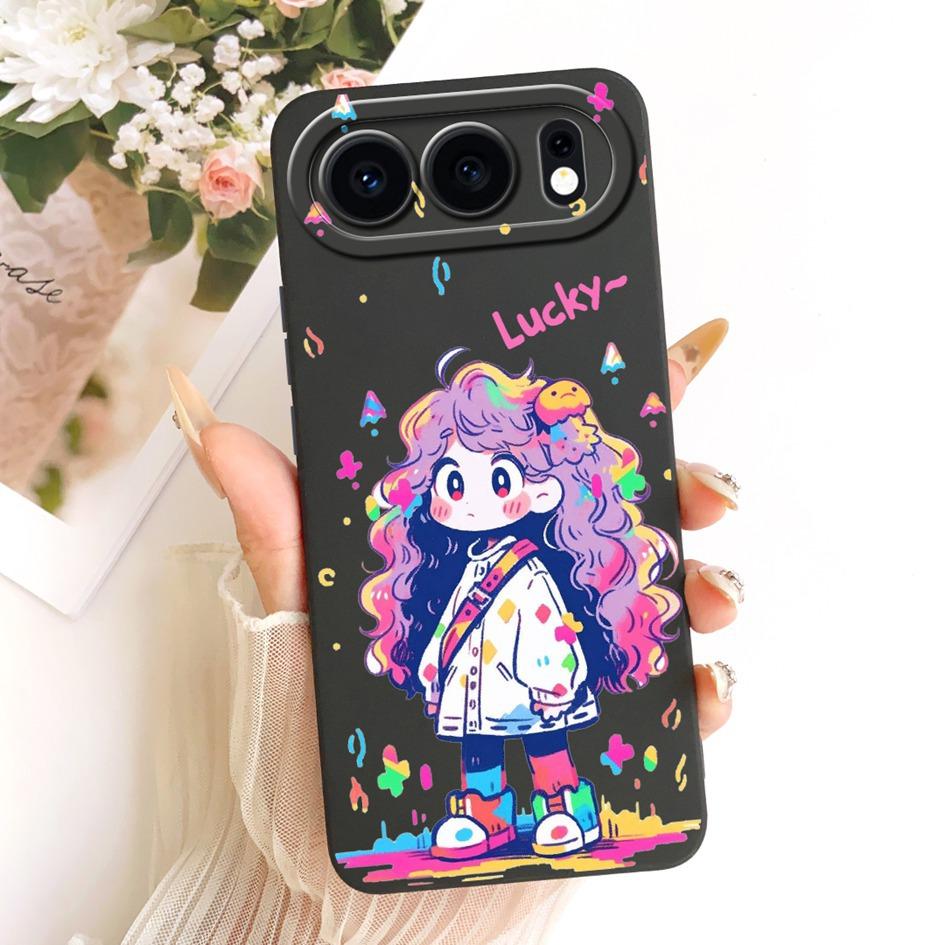 For Honor 500 Pro 2025 Case MEP-AN00 Lovely Panda Cartoon Camera Protection Soft Silicon Phone Cover For Honor 500 Honor500 Etui