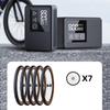 Lightweight ABS Bicycles Air Pumps Tire Inflator With High Pressure Cylinder For Road Mountain Bike Tire Repair