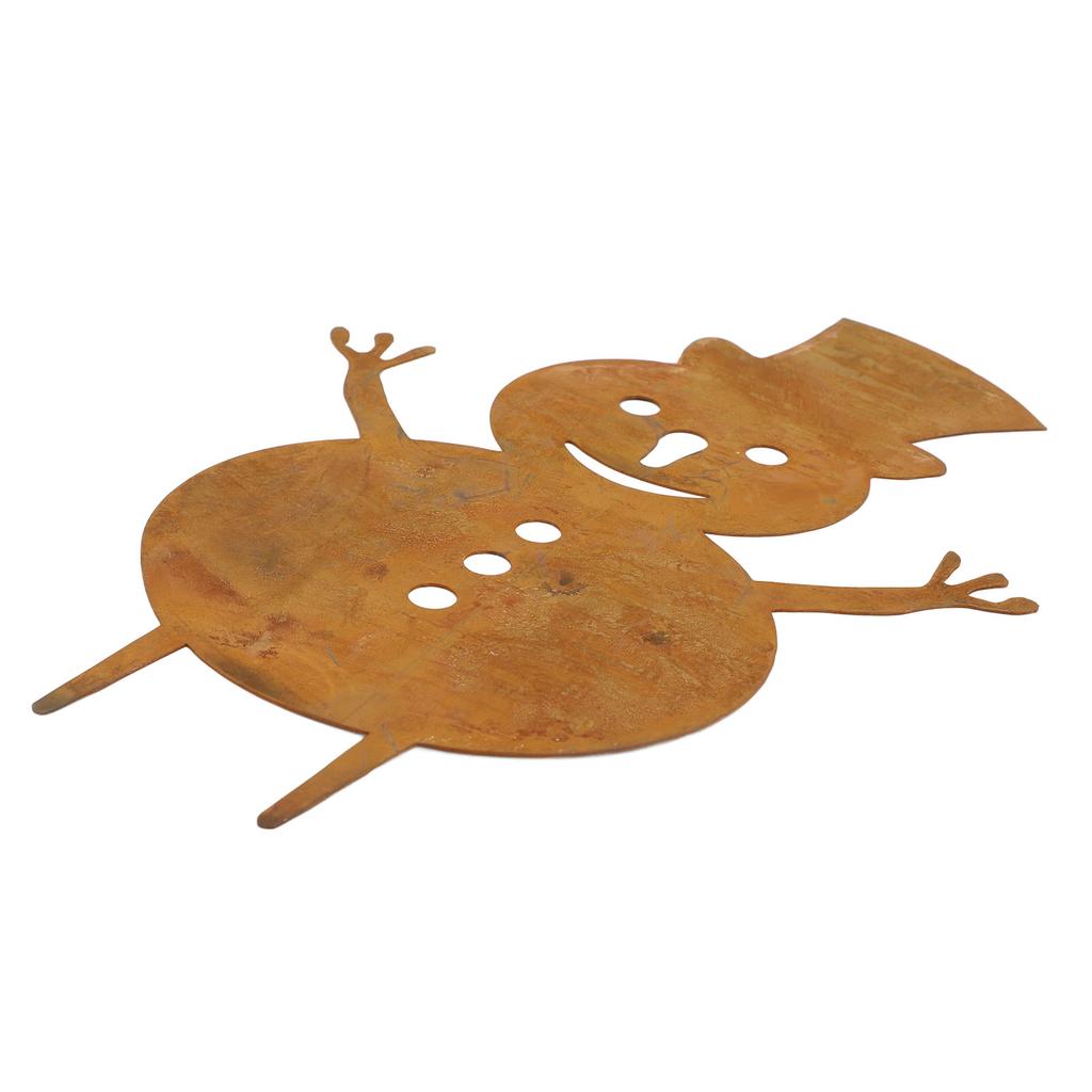 Xmas Garden Stake Snowman Decorative Garden Stake Yard Sign Outdoor Decoration for Lawn Pathway Pati
